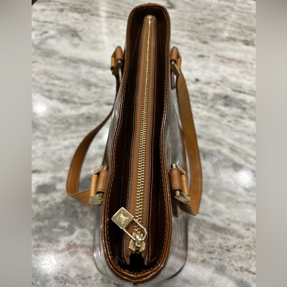 Louis Vuitton Authentic Houston Bronze Vernis Leather Tote - Picture 13 of 15